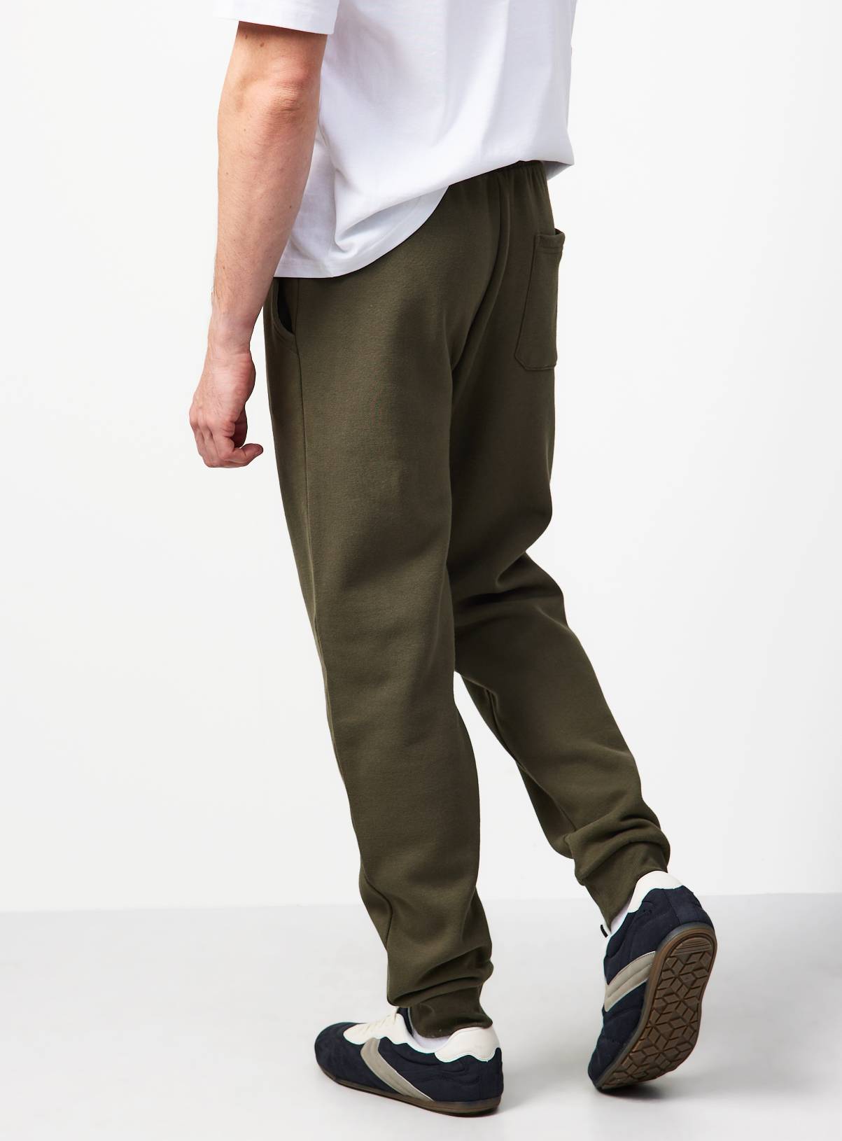 Stone & Khaki Regular Jersey Joggers 2 Pack S - Image 5